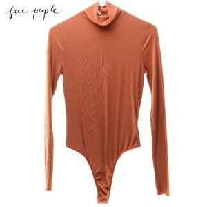 Free People Intimately That Classic Girl Bodysuit Women Size M Terracotta